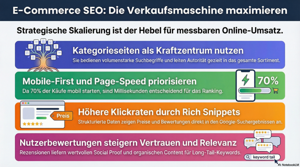 E-Commerce SEO Den digitalen Vertrieb durch strategische Skalierung dominieren